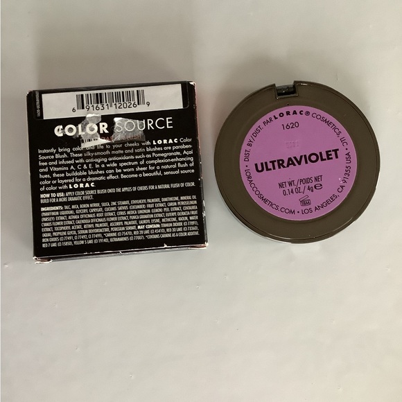 Lorac Color Source Matte Buildable  Ultraviolet Shade Blush - Picture 3 of 12